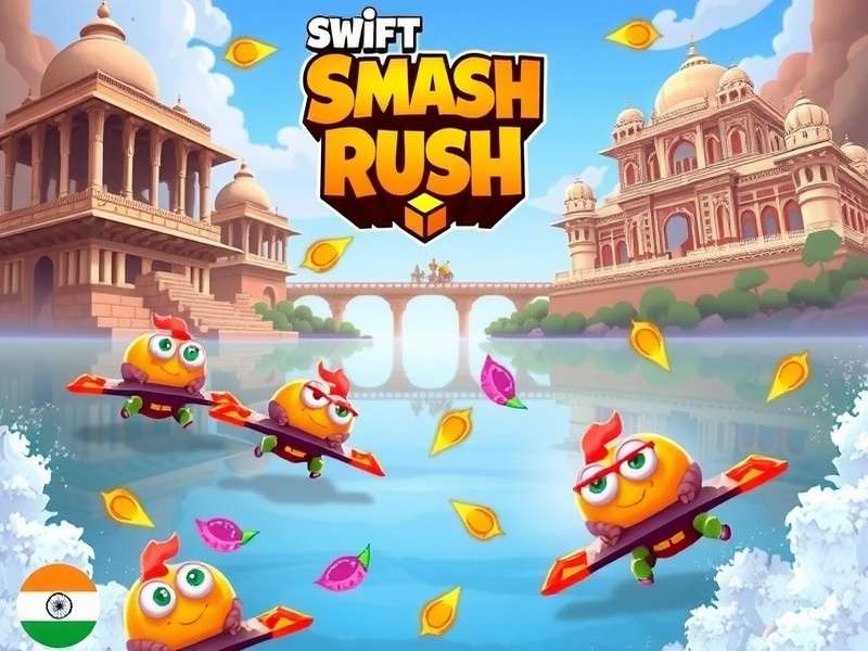Swift Smash Rush Game Map - Indian Landscapes